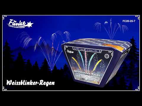 Weissblinker-Regen