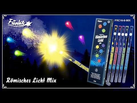 8 Schuss Römische Lichter Kal. C - Mix