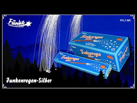 Funkenregen Silber